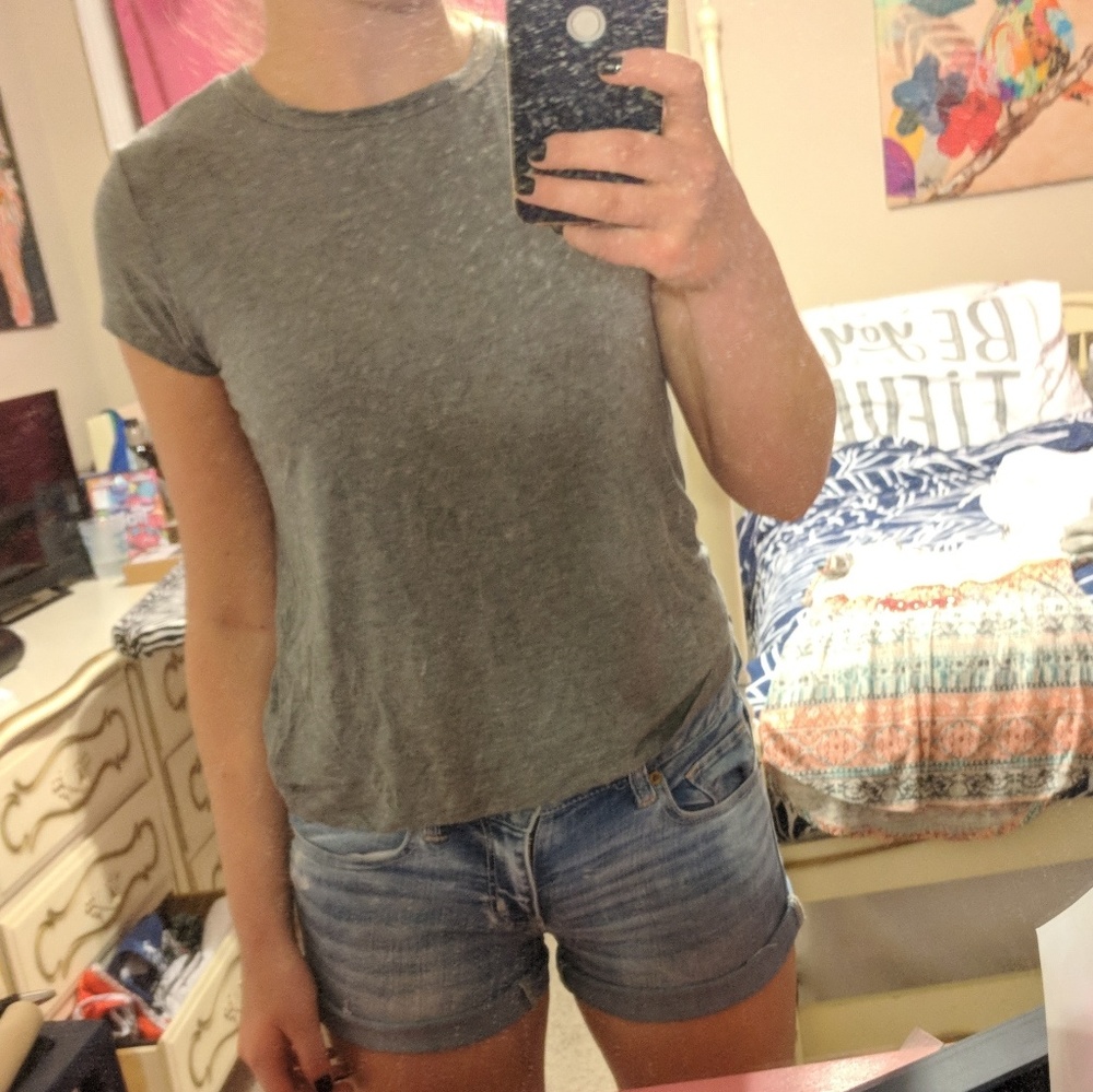 American Eagle Gray Soft & Sexy Tshirt